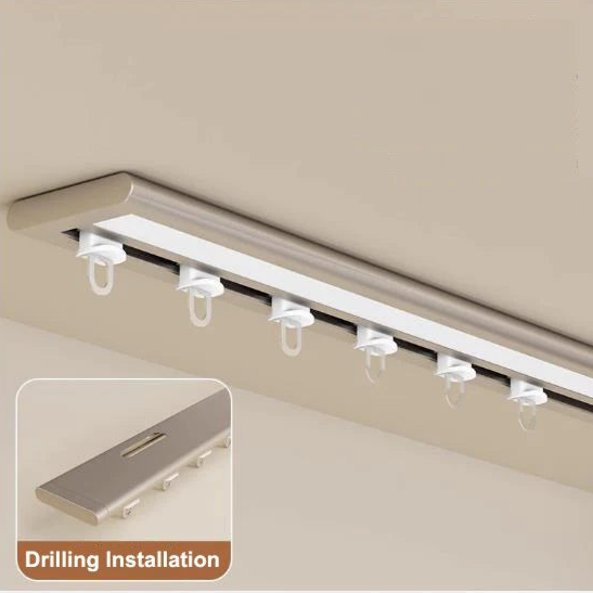 GlideMax Ceiling Mount Curtain Drapery Track