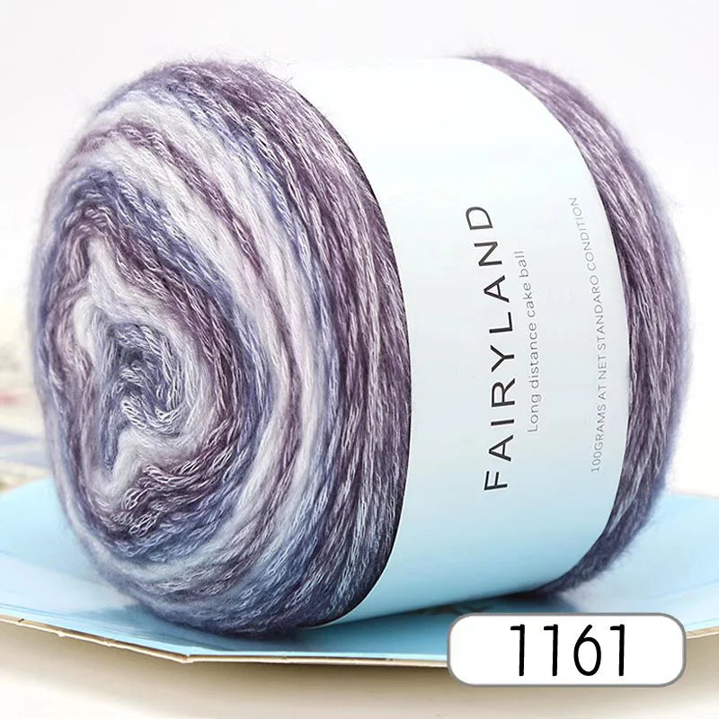 100g Gradient Rainbow Yarn