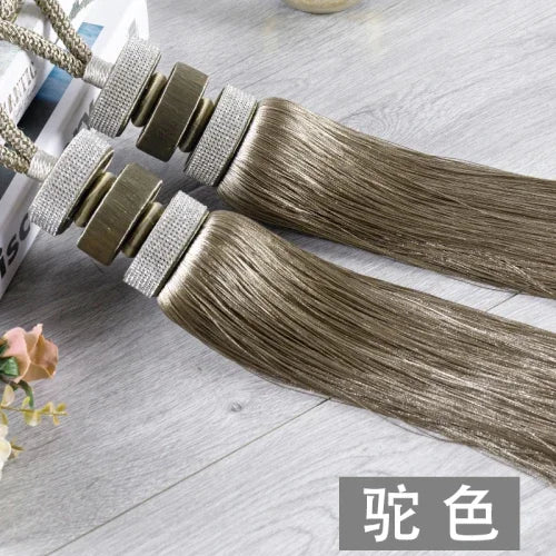 2 PC Virellea Curtain Tassel Tiebacks