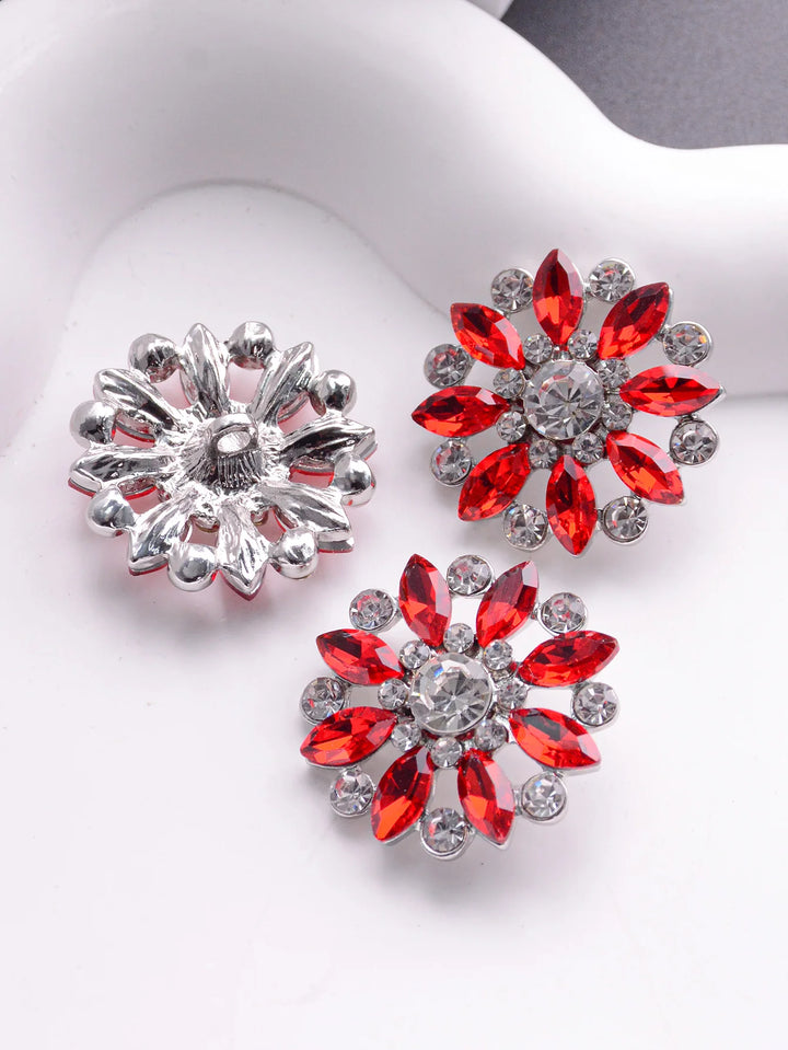 5 PC / Esoic Rhinestone Buttons