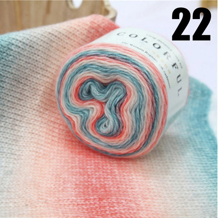 100g Tricot Angora Cake Yarn