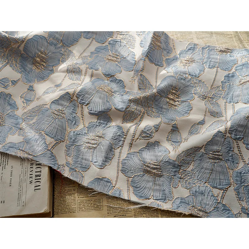 Esoia Floral Woven Jacquard Fabric