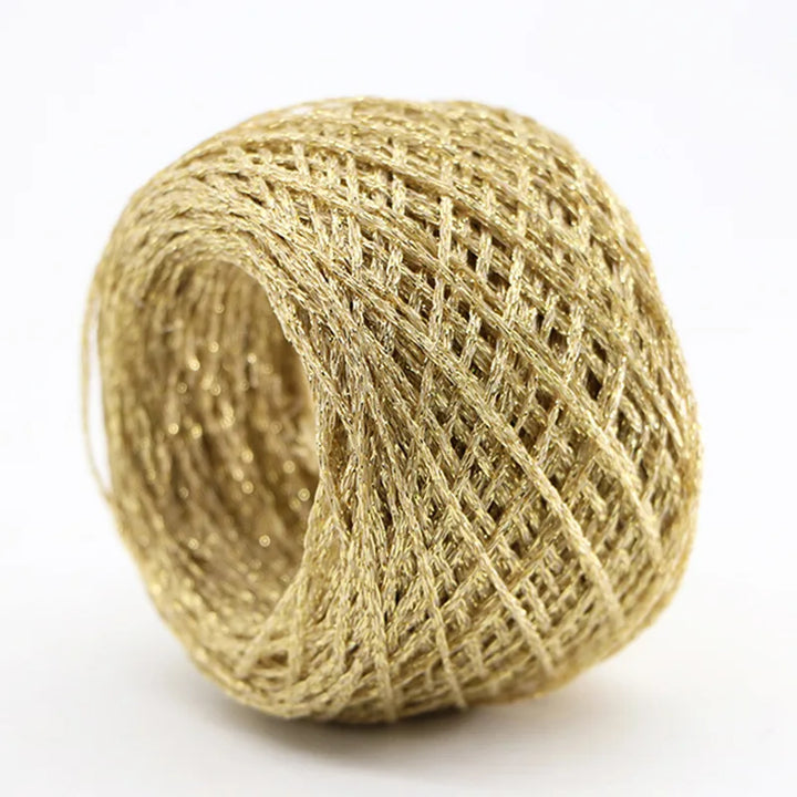 Metallic Wool Cotton Yarn