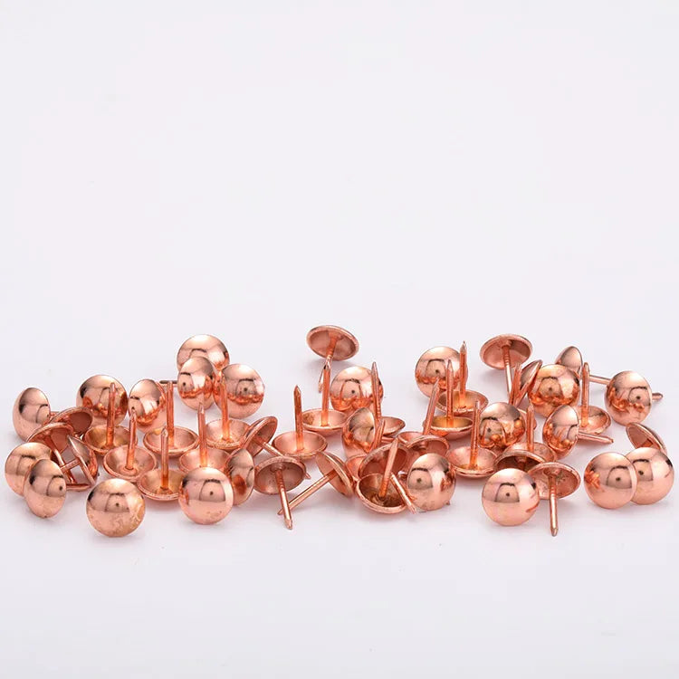 100pcs Colorful Round Upholstery Nails