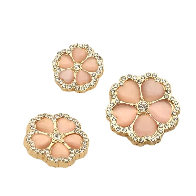 3 PC / Lucky Clover Resin Buttons