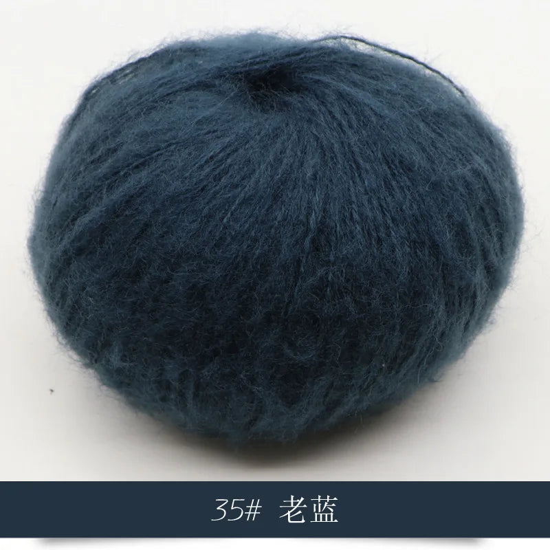 25g 1Pc Mohair Yarn for Hand Knitting