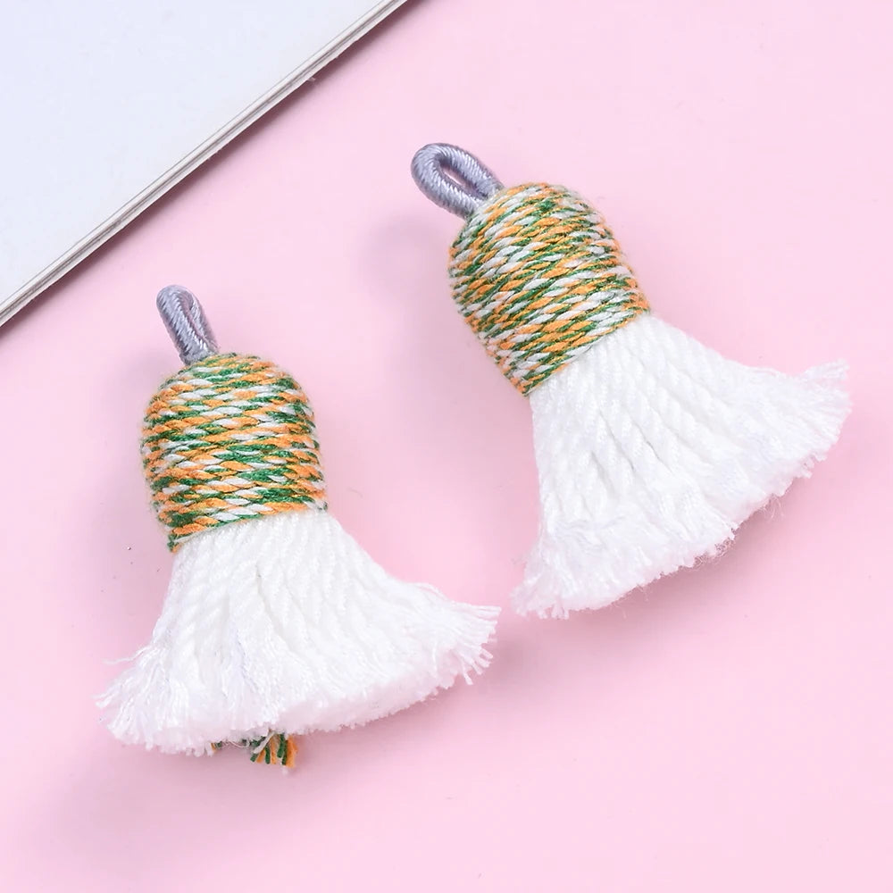 2 PC Nivelle Multicolor Tassel