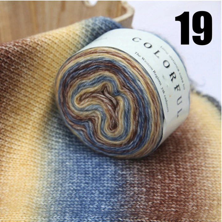 100g Tricot Angora Cake Yarn