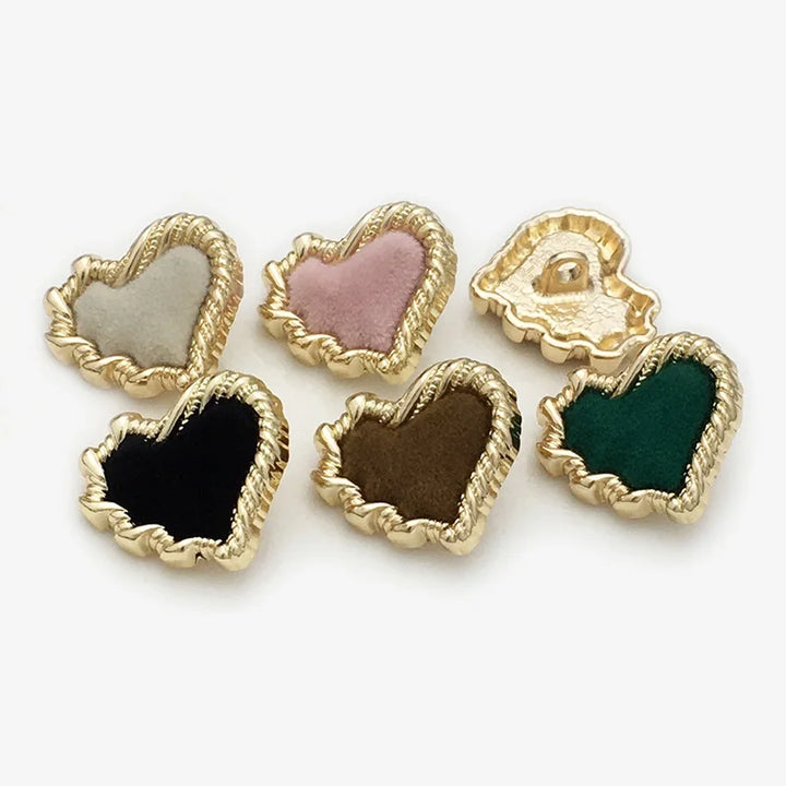 6 PC / Rolin Metal Buttons