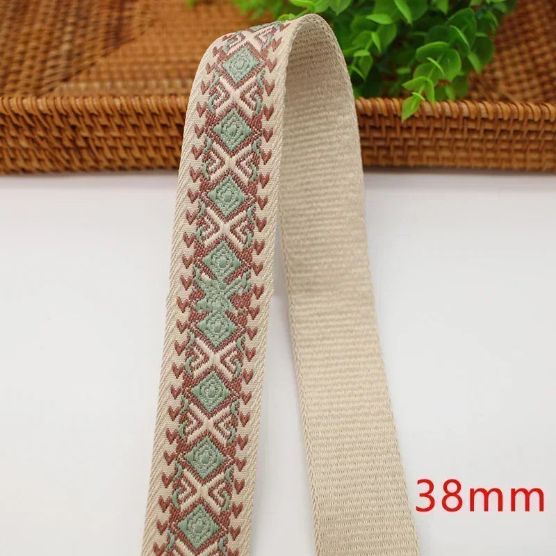 Jacquard Webbing Bag Strap Sewing Ribbon