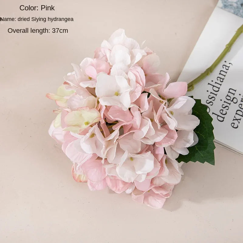 Lura 14 inch Mini Hydrangea Artificial Flower