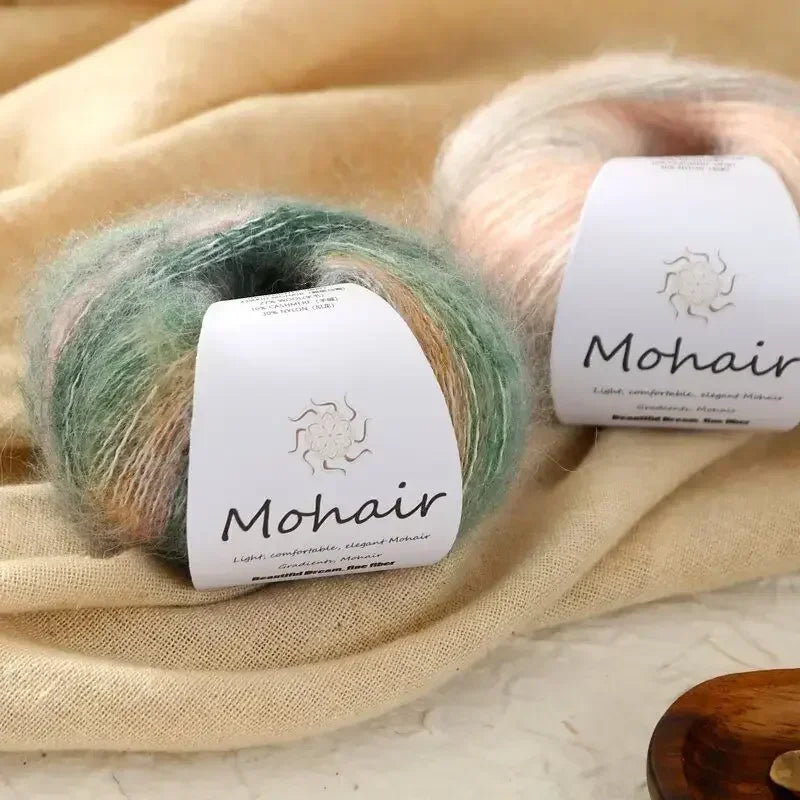 25g Gradient Silk Mohair Small Cloud Yarn