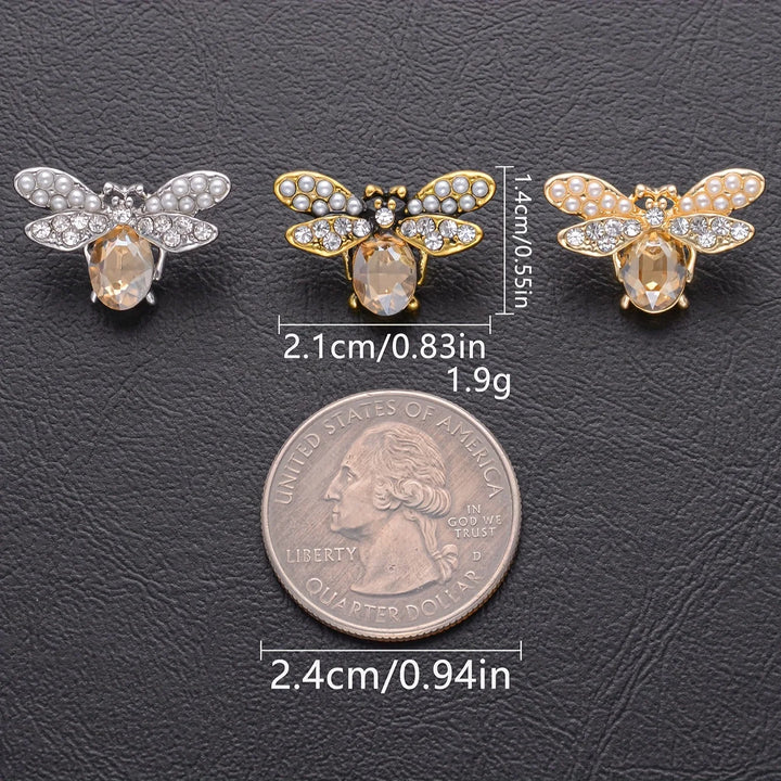 3 PC / Gsoi Rhinestone Buttons
