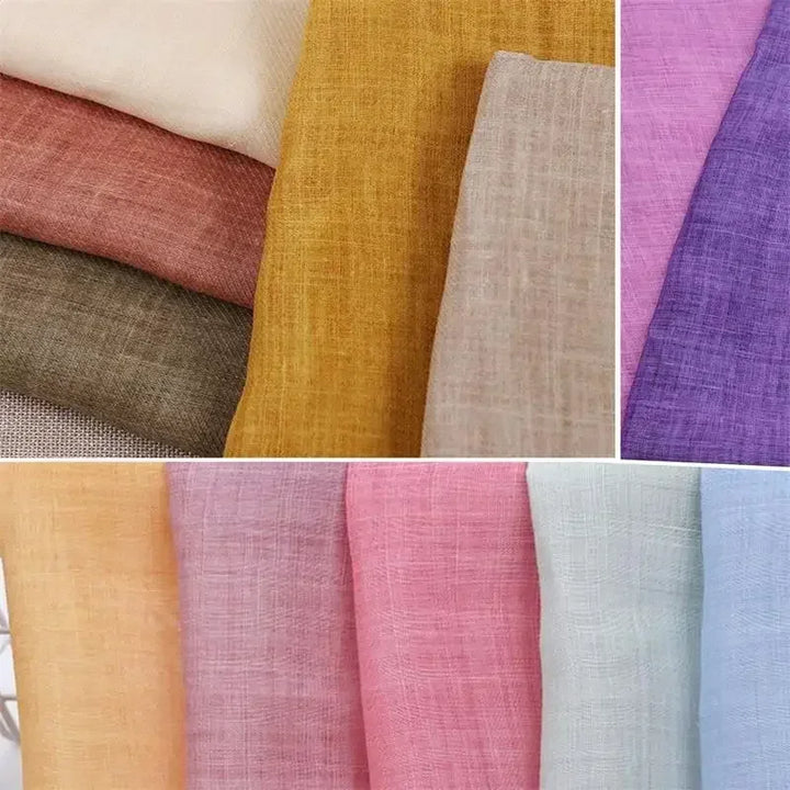 21 Colors / Cadin Solid 100% Linen Fabric