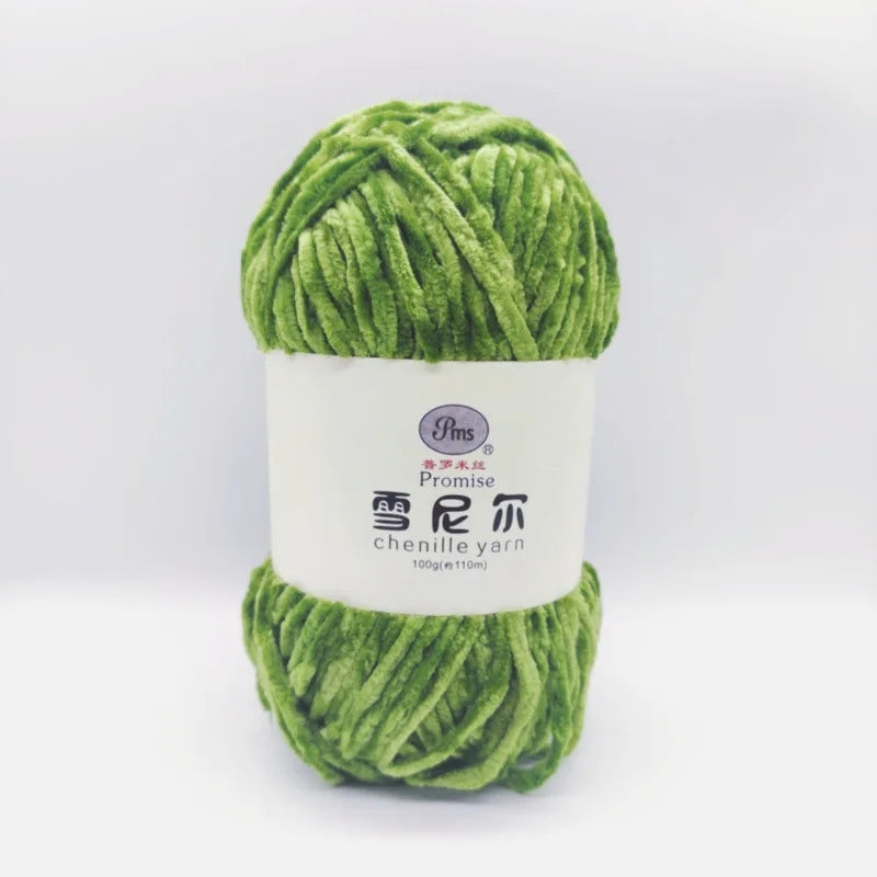 100g 6mm Chenille Yarn