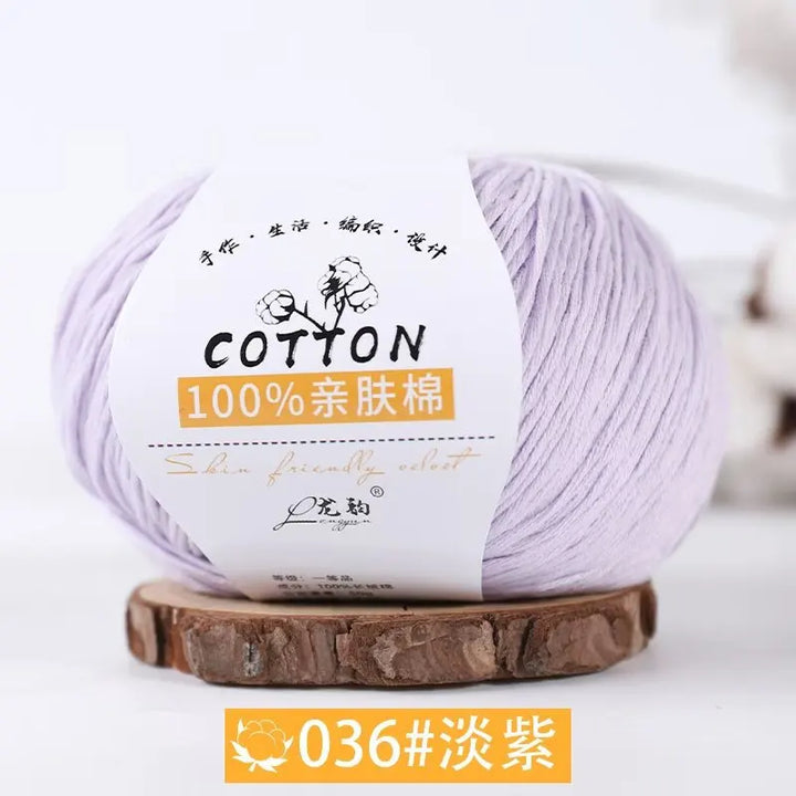 50g 100% Cotton Soft Colors Yarn Cotton