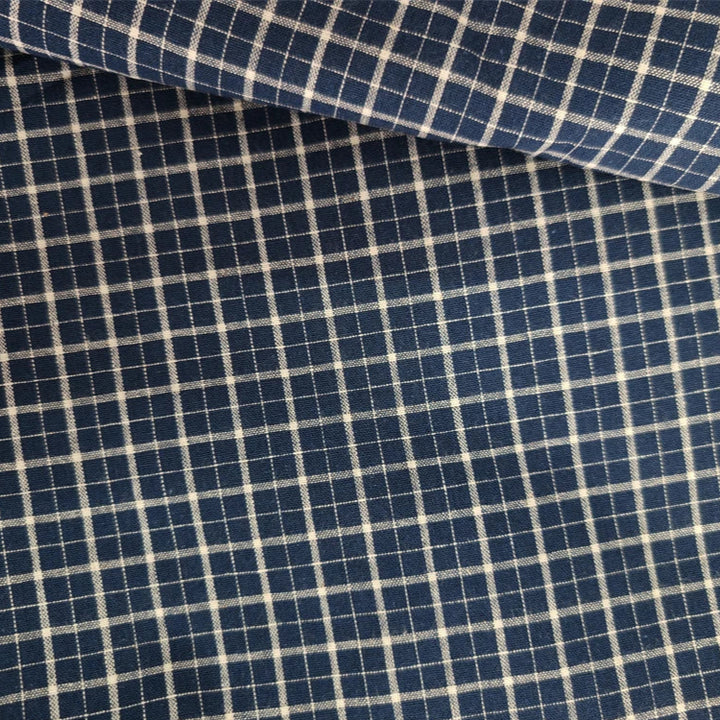 18 Colors / Havin Plaid and Stripes Cotton Linen Fabric