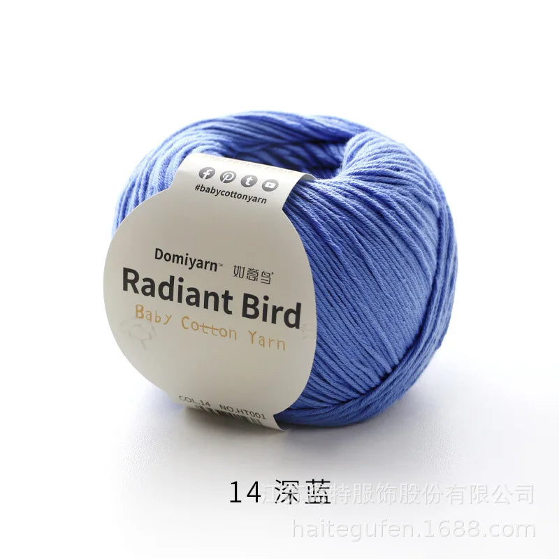 50g 100% Organic Pure Cotton Yarn