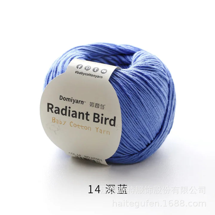 50g 100% Organic Pure Cotton Yarn