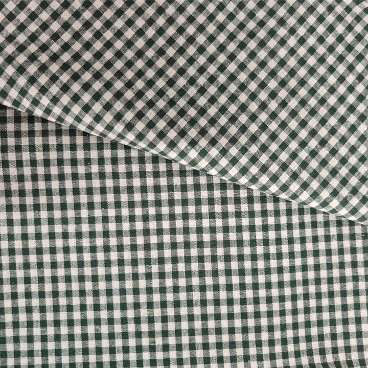 18 Colors / Havin Plaid and Stripes Cotton Linen Fabric