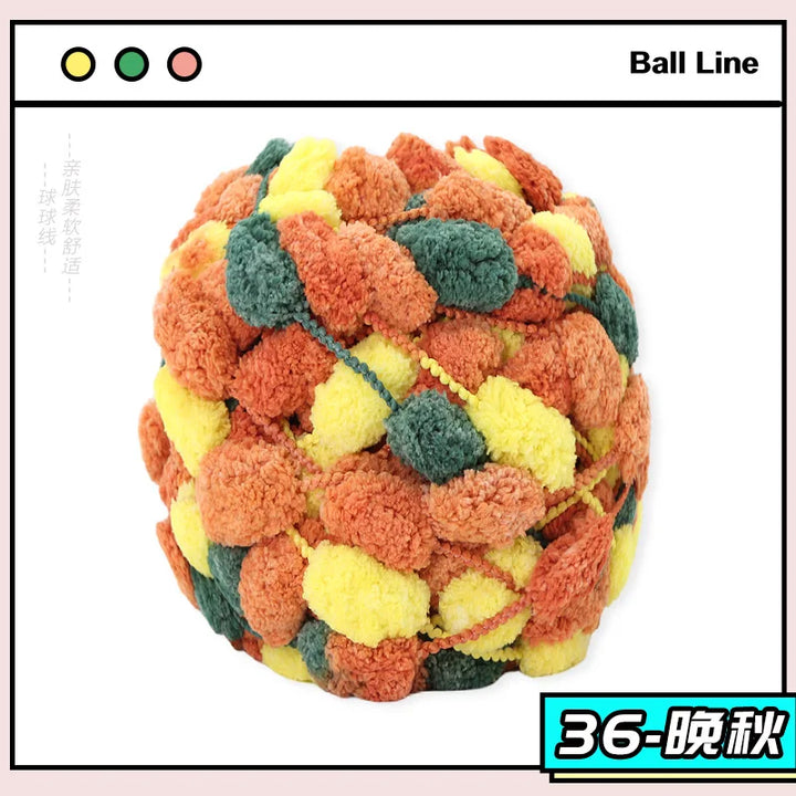 100g Colorful Thick Ball Yarn