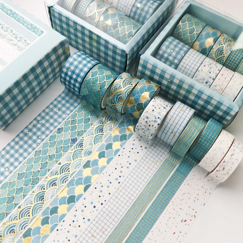 3 Meter / Blue Ocean Decorative Washi Tape