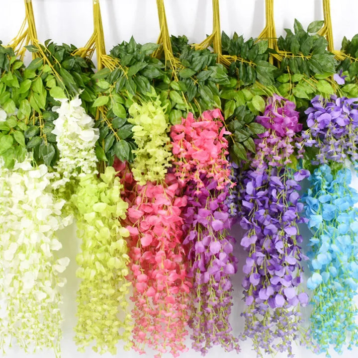12pcs/set Artificial Wisteria Flower