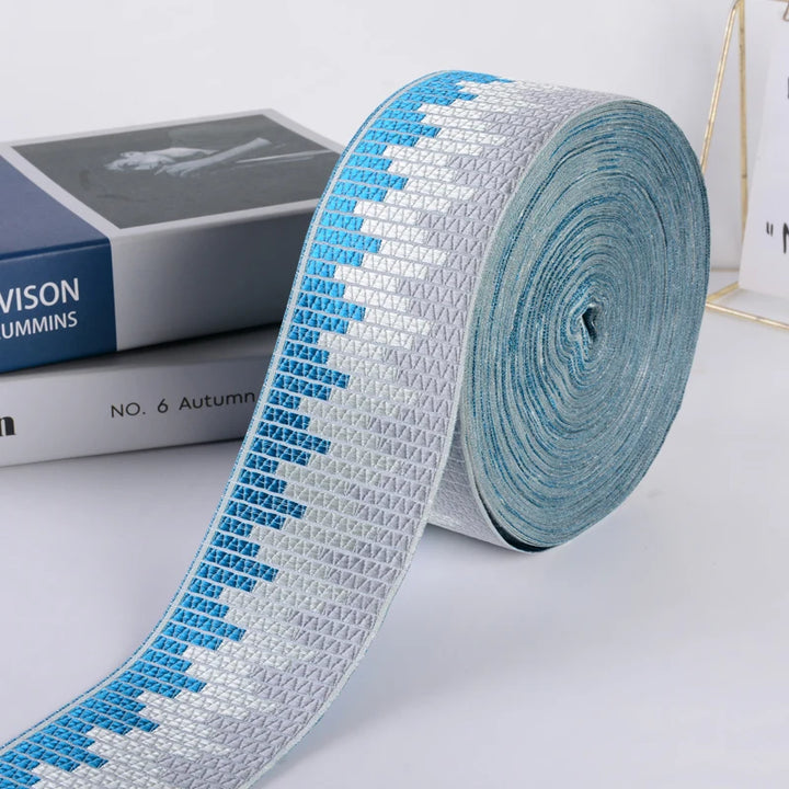 25 Yards / 4 Colors / LAURENT Tape Gimp Ribbon Trim