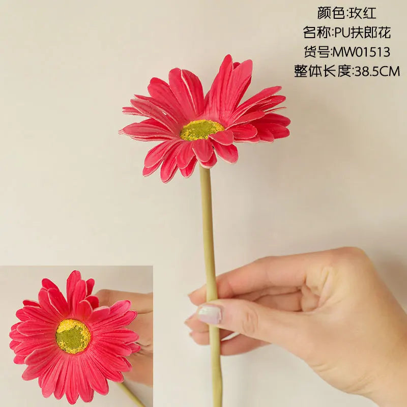 14" Fake Gerbera Artificial Flowers