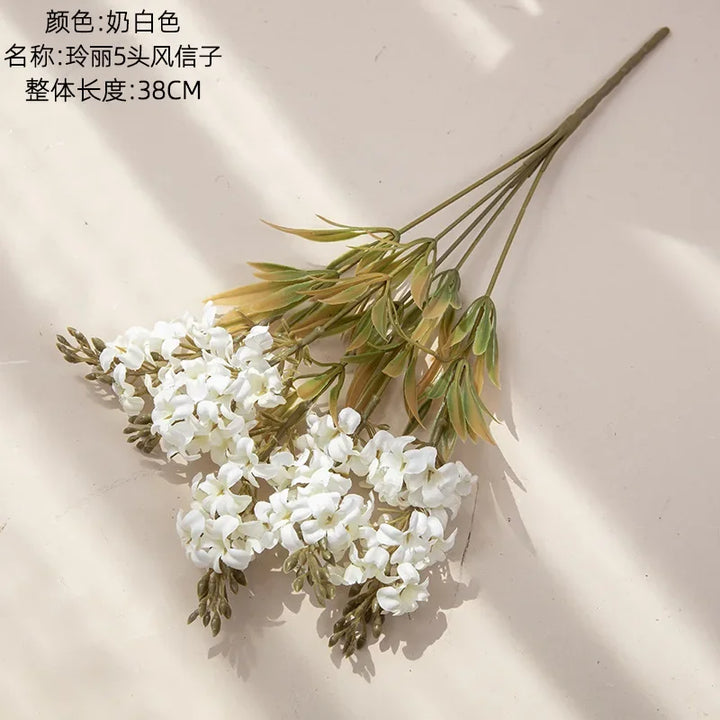 Rune 5 Head Hyacinth Artificial Flower