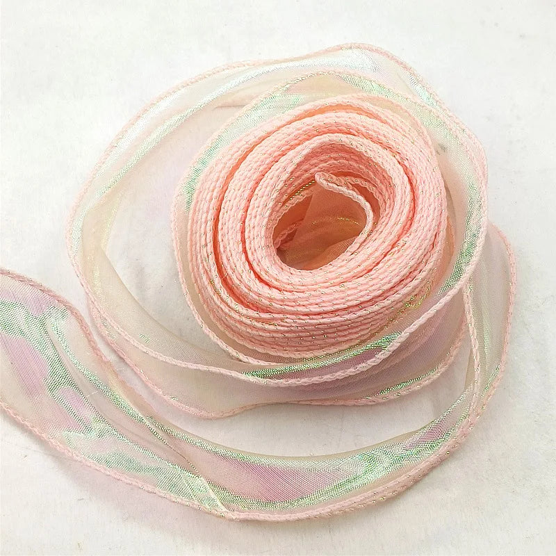 10 Yards / Fishtail Organza Wavy Edge Ribbon