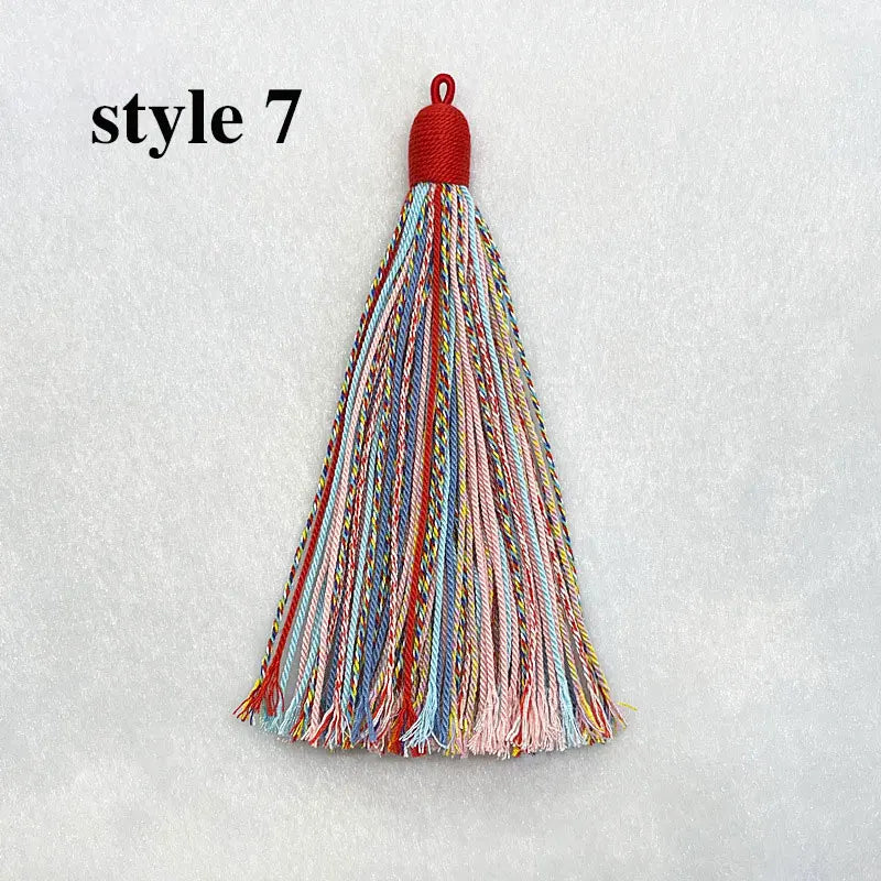 Sorelle 15cm Hand Twisted Cotton Thread Key Tassels