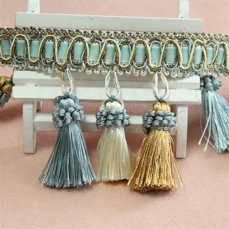 Kalie Beaded Tassel Fringe Trim