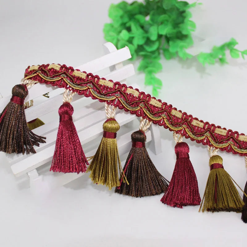 12 YARDS / Mali Tassel Fringe Trim