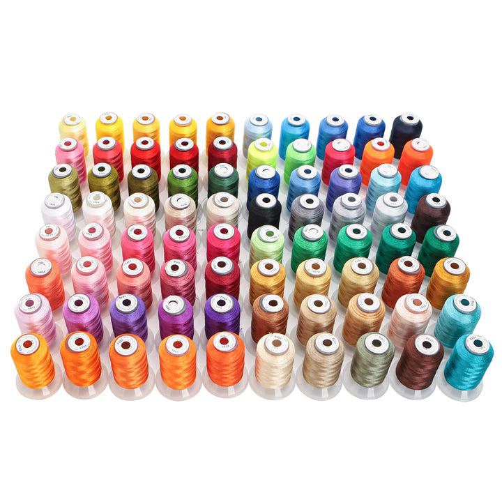 500 Meters / Polyester Embroidery Thread Set