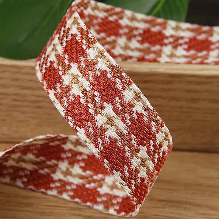 5 Yards / Retro Classic Jacquard Ribbon