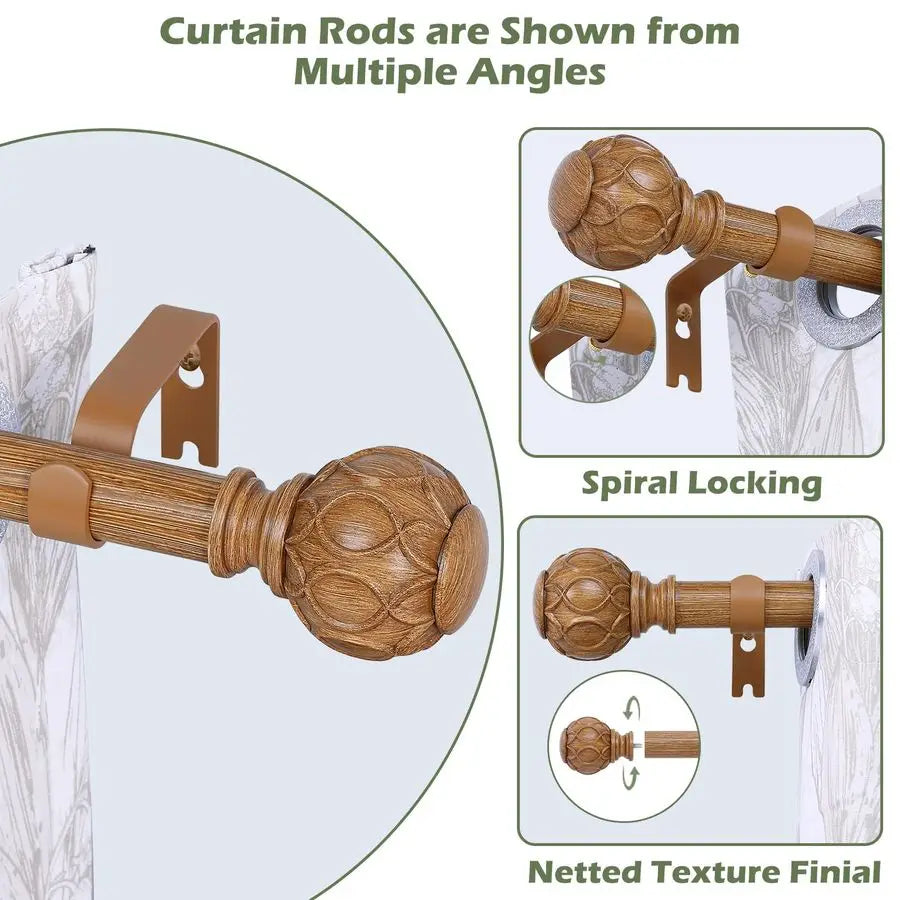 Axon Heavy Duty Curtain Rod
