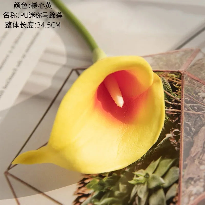10pc Ciel Mini Calla Lily Artificial Flower