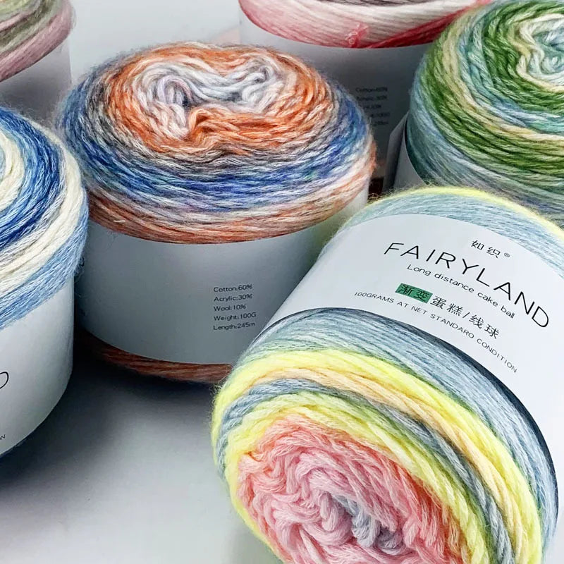 100g Gradient Cake Yarn