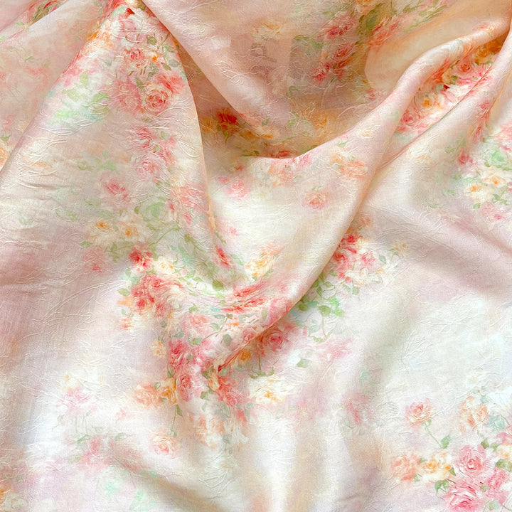 Simon Lightweight Floral Jacquard Fabric