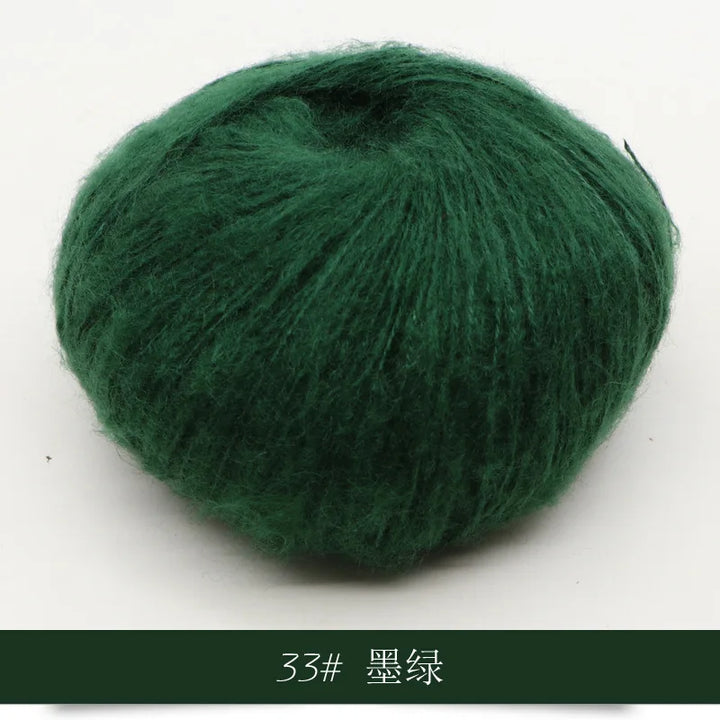 25g 1Pc Mohair Yarn for Hand Knitting