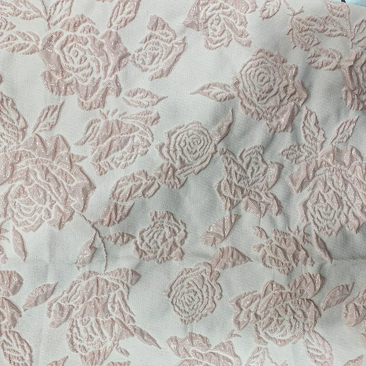 Shar Rose 3D Jacquard Woven Fabric