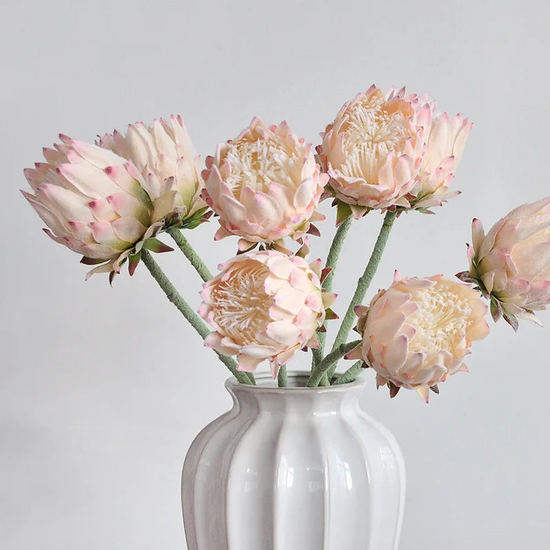 Lanza 25 Inch Artificial King Protea Faux Flower