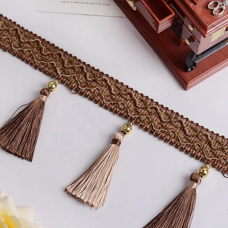 12 YD / Rivaro Trim Tassel Fringe