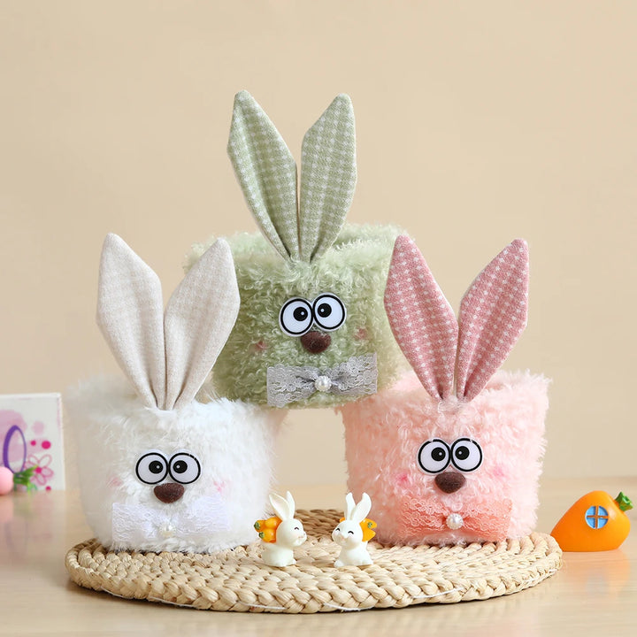 Home Decor Easter Rabbit Bag with Bunnies