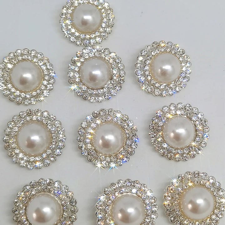 6 PC / Camden Rhinestone Buttons