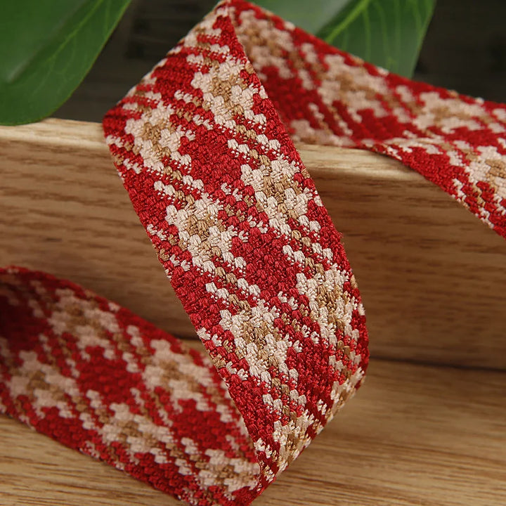 5 Yards / Retro Classic Jacquard Ribbon