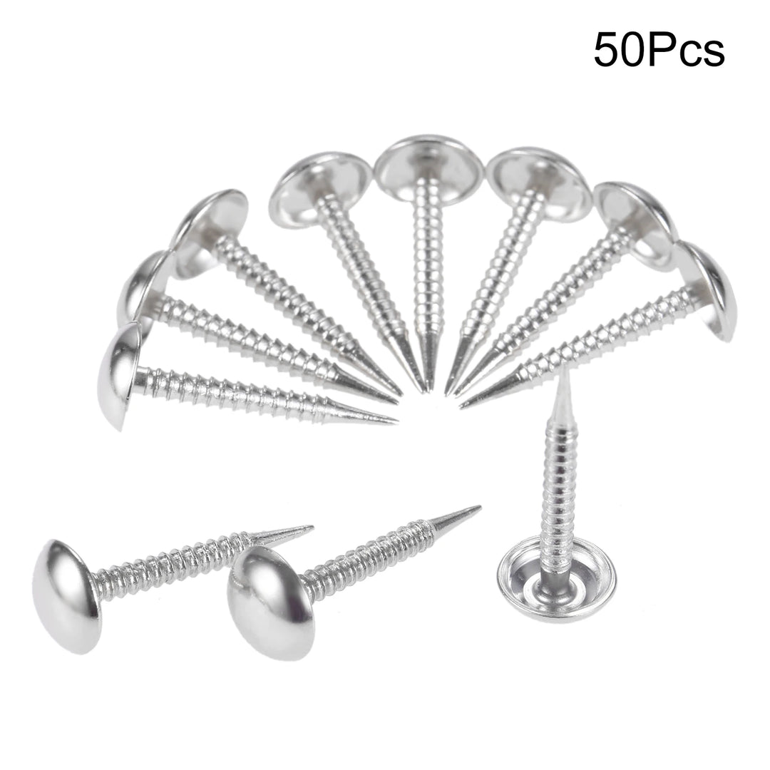 50pcUpholstery Nails Sliver/Black 8*20mm