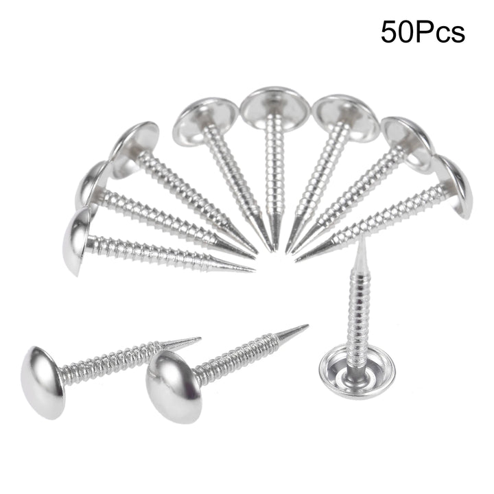 50pcUpholstery Nails Sliver/Black 8*20mm