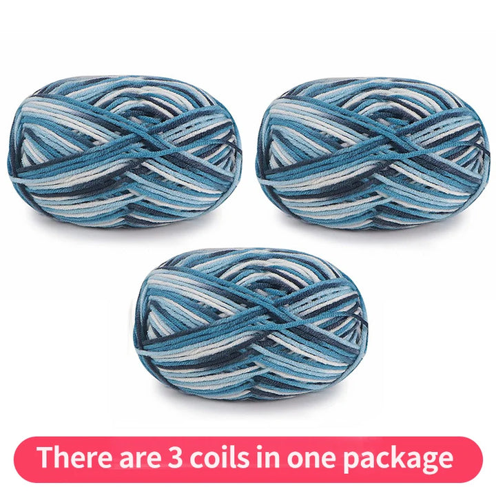 150g Segmented Dyed Gradient Colorful Yarn